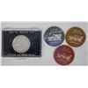 Image 1 : Seattle & Spokane World's Fair Medals (4) [196026]