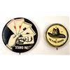 Image 1 : Teddy Roosevelt Pinbacks (2) [195150]