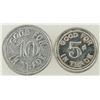 Image 2 : Byron Pool Hall Tokens (2) [194935]
