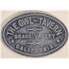 Image 2 : Owl Tavern Grass Valley Token & Letterhead [194486]