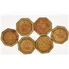 Image 1 : Belling Bros. Bakery, octagonal, Vallejo tokens [194423]