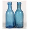 Image 1 : Cobalt Soda Bottle Pair [195387]