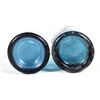 Image 3 : Cobalt Soda Bottle Pair [195387]