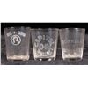 Image 1 : Trademark Whiskey Shotglass Trio [194828]