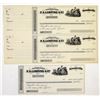 Image 1 : Certificates of Deposit Slips P.A. Lamping & Co. Downieville (3) [194520]