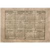 Image 2 : 1924 Promotional Calendar, Montana Auto Supply [196549]