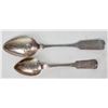 Image 2 : Early Americana Sterling Spoons [195947]