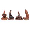 Image 1 : Tom Clark Gnome Figurines, 4 Different [196578]