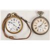Image 1 : Men's Railroad & WWI Neutrality Pocket Watches (2) [195501]