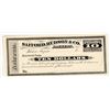 Image 1 : Safford, Hudson & Co. $10 Scrip [194581]