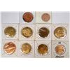 Image 1 : Michigan Commemorative Tokens (10) [195762]