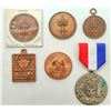 Image 1 : Boxing & Wrestling Medals, Set of 6 [195085]