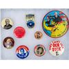 Image 1 : Political Pinback Group (9) [195159]