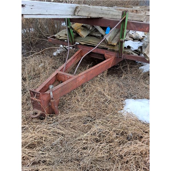 Dual Wheel Steel Flat Deck Trailer