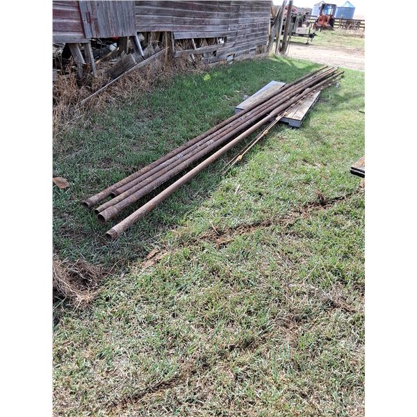 (5) 30' x 2" Drill Stem & (3) 20' Sucker Rod