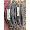 Image 4 : (2) CO-OP Tri-Rib 8 ply 11L-15 Tractor Steering Tires