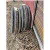 Image 5 : (2) CO-OP Tri-Rib 8 ply 11L-15 Tractor Steering Tires