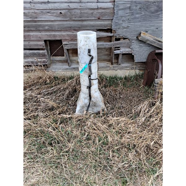 Grain Auger Spout and (2) Hoppers