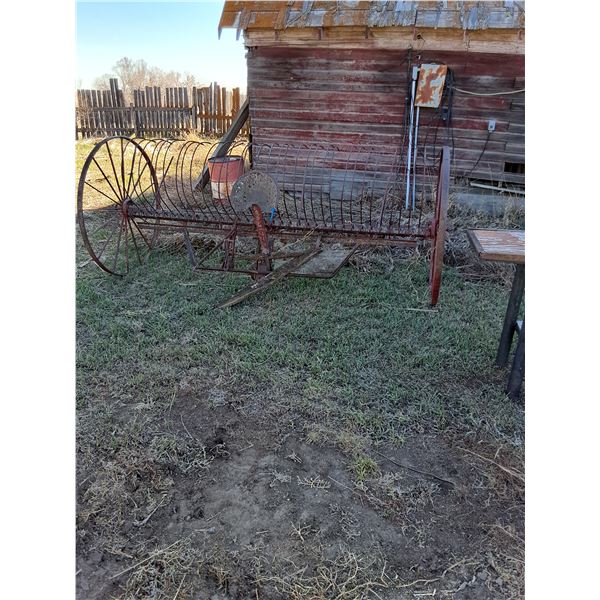 Antique Horse Drawn Hay Rake