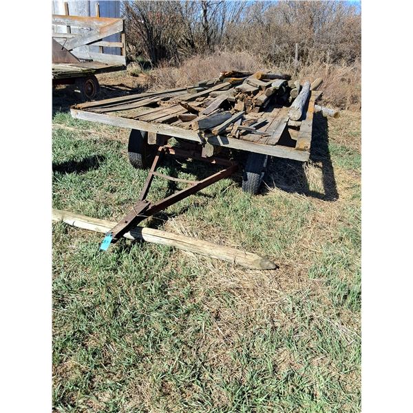 Rubber-Tired Hay Wagon