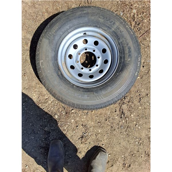 New ST235/80R16 Trailer Spare Tire/Rims