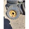 Image 1 : (2) 7.60-15SL Morris Implement Rim/Tires/