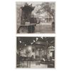 Image 2 : A Collection of Harper Goff "Bright Leaf" Set Photos.