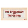 Image 1 : "The Barbarian and the Geisha" Title Art.