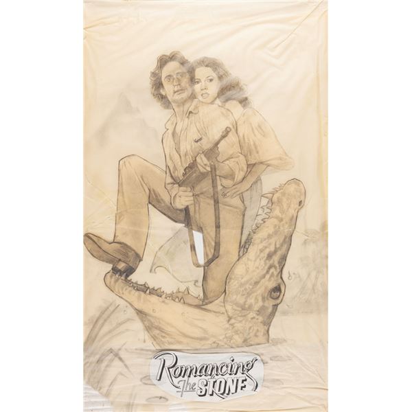 "Romancing the Stone" Poster Concept Art.