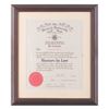 Image 2 : A Diploma Prop and Skull Prototype from "The Phantom.”