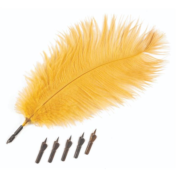 A Harry Potter Quill Prop with Five Nibs.