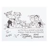 Image 1 : A Dean Young and Mike Gersher Signed Blondie Fan Card.