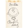 Image 4 : More Peanuts Signed with a Sketch by Charles Schulz.