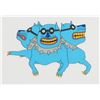 Image 8 : A "Yellow Submarine” Four-Headed Bulldog Production Cel.