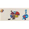 Image 1 : A Ringo and Max Blue Meanie "Yellow Submarine” Production Cel.