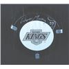 Image 3 : A Wayne Gretzky Signed Hockey Stick and Kings Puck.