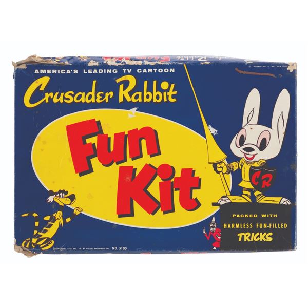 A Crusader Rabbit Fun Kit.