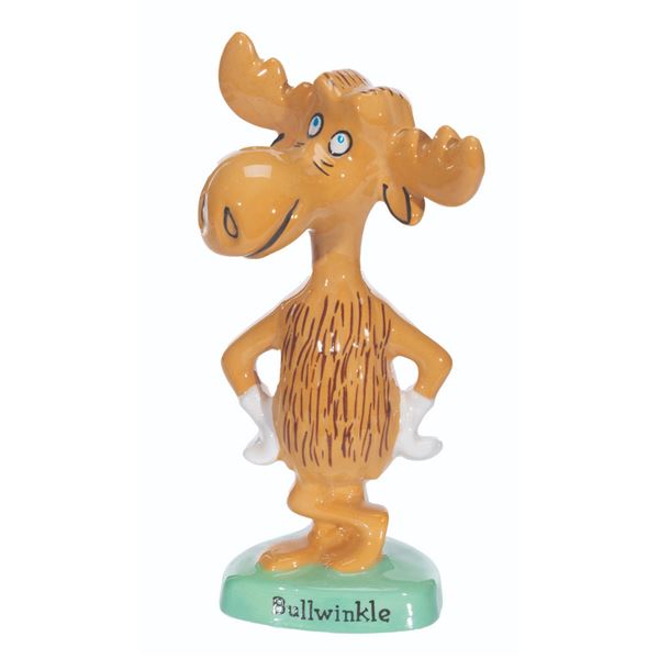 An Early Bullwinkle Ceramic Figurine.