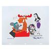 Image 2 : A Rocky and Bullwinkle Jay Ward Signed #4 Scene Cel.