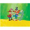 Image 2 : A Bullwinkle and Dudley Do-Right Color Model Cel and Background.