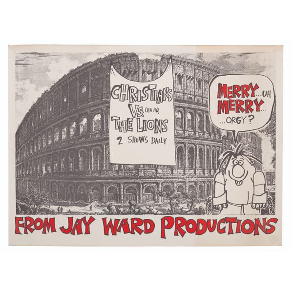 A Christmas Gag Poster.