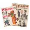 Image 1 : A Pair of TV Magazines with Rocky and Bullwinkle Features.