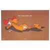 Image 1 : A Bullwinkle Burt Reynolds Parody Poster.
