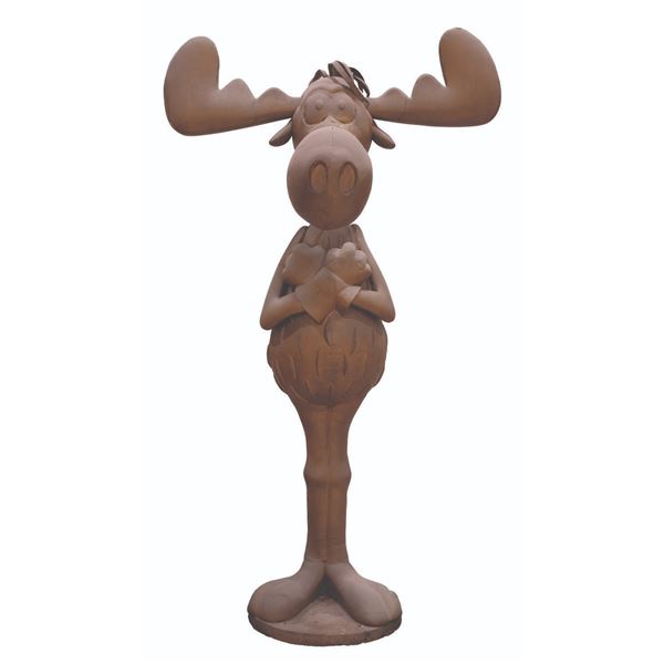 A Bullwinkle Oscar Spoof Statue.