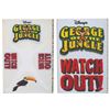 Image 1 : A Pair of "George of the Jungle" Decal Pages.