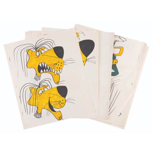 A Fred the Lion Drawing Collection.