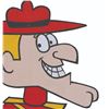 Image 2 : A Dudley Do-Right Wooden Display.