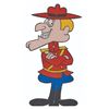 Image 3 : A Dudley Do-Right Wooden Display.