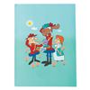 Image 1 : An Original Dudley Do-Right, Bullwinkle, and Nell Fenwick Painting.
