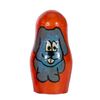 Image 6 : A Rocky and Bullwinkle Russian Nesting Doll.